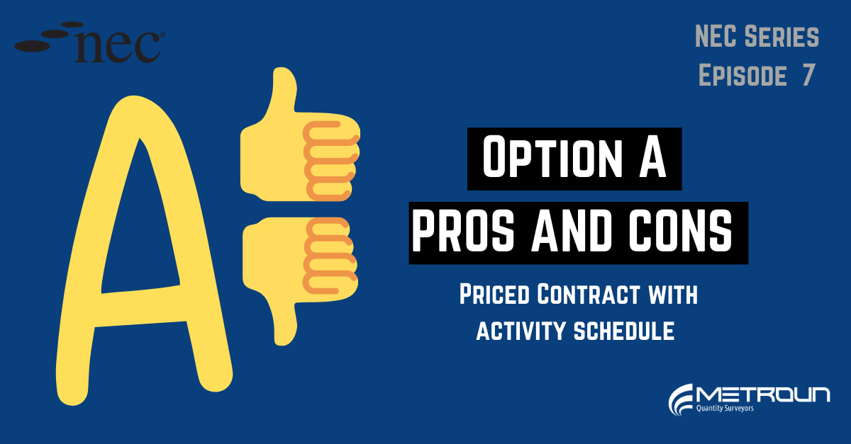 NEC Option A: Priced Contract with Activity Schedule