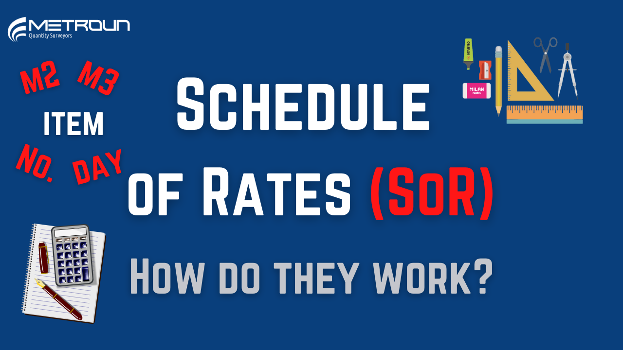 Schedule of Rates (SoR) Explained