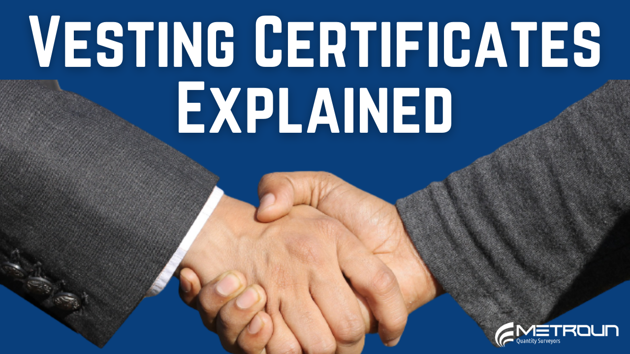 Vesting Certificates | Are They Needed?