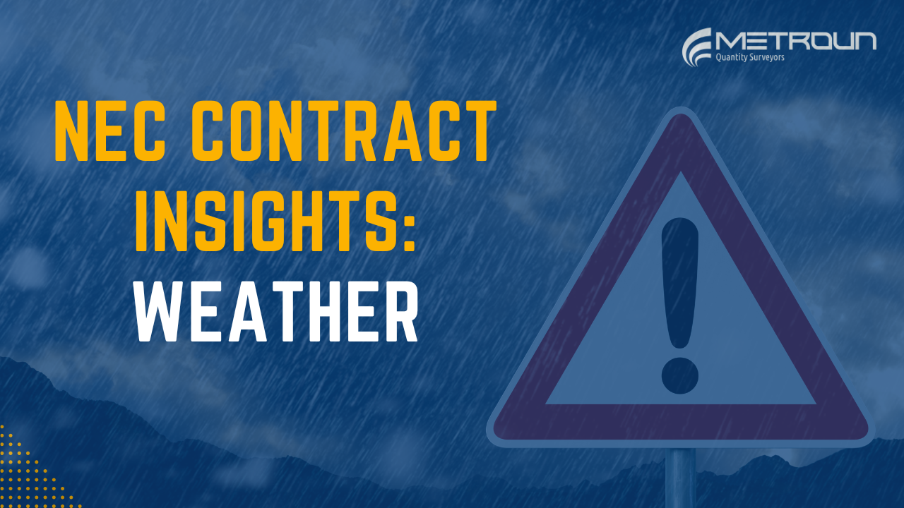 NEC Contract Insights: Managing Weather Delays